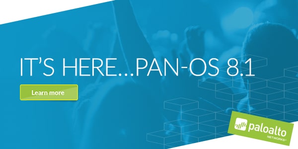 Tech Docs: PAN-OS 8.1과 함께 혁신의 선두에 오를 수 있습니다.