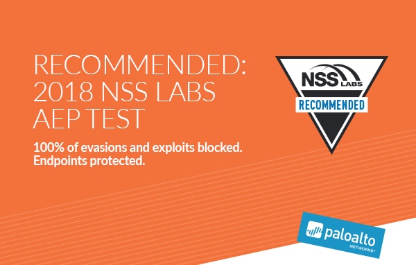 Traps “Recommended” in NSS Labs Advanced Endpoint Protection Test