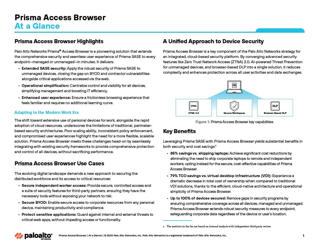 Prisma Browser At a Glance