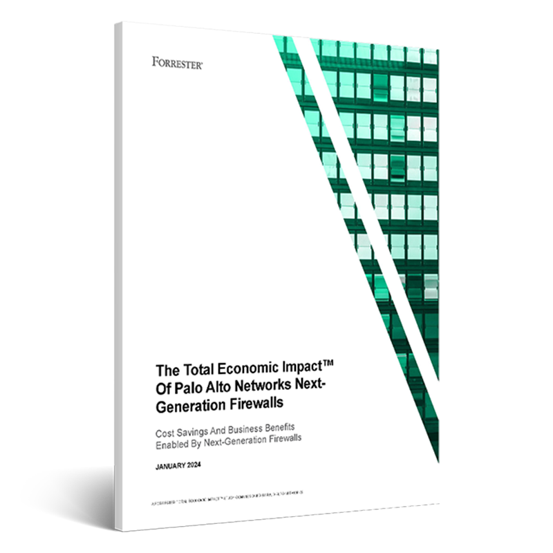 Forrester TEI study of NGFWs