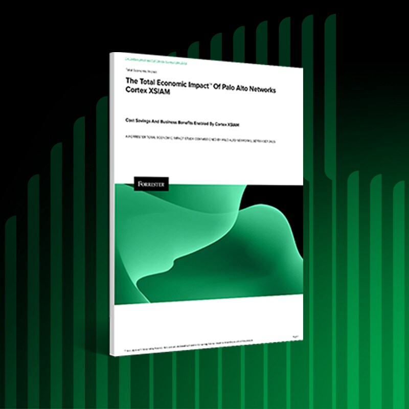 The Total Economic Impact™ Of Palo Alto Networks Cortex XSIAM