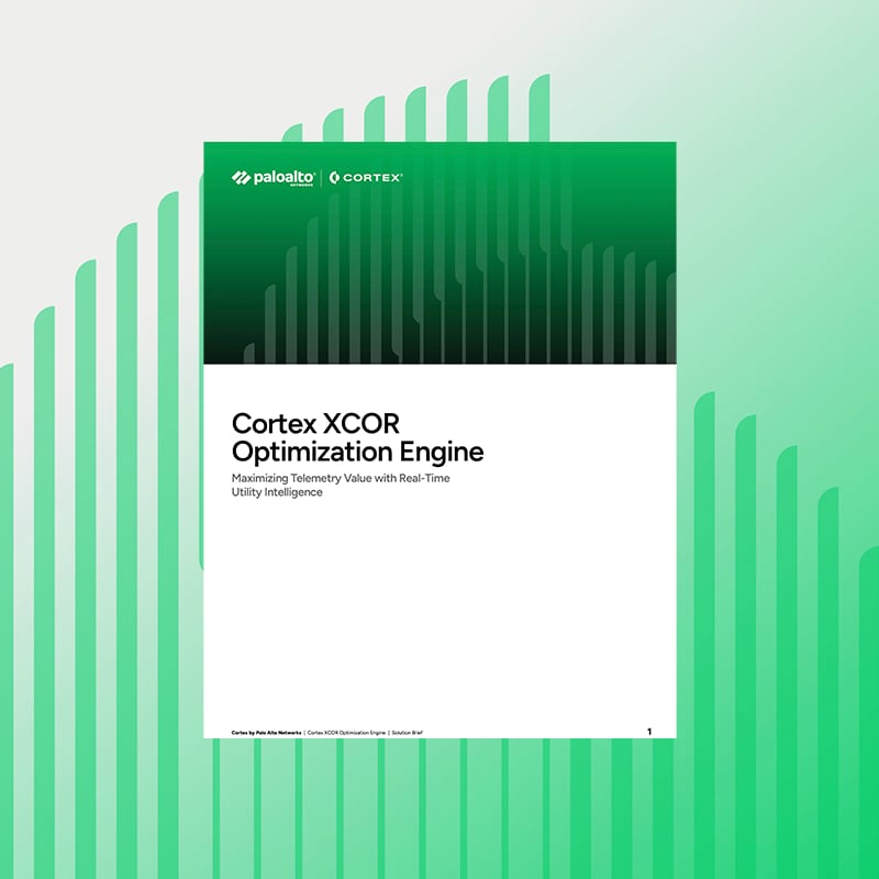 Cortex XCOR Optimization Engine solution brief