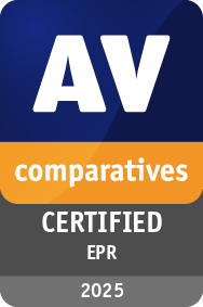 The Only Market Leader with 99% Prevention in the 2025 AVC EPR Test.