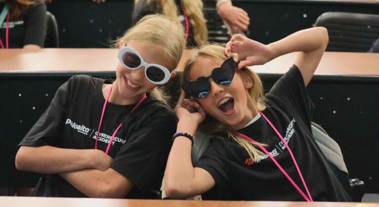 Girls with sunglasses