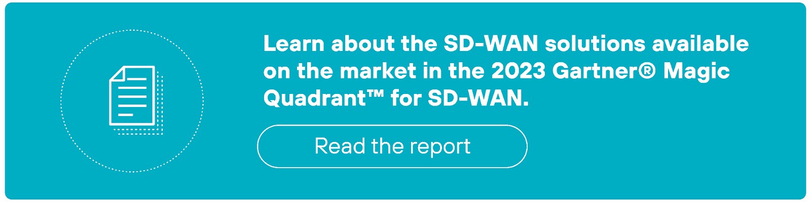 Learn about the SD-WAN solutions