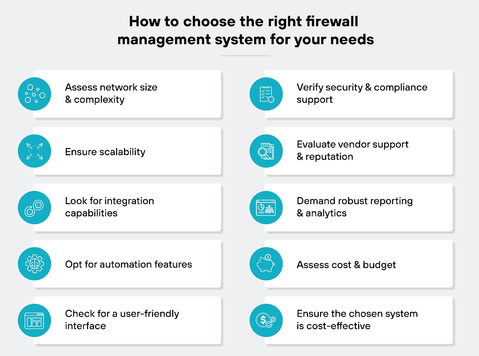How to choose the right firewall management system for your needs