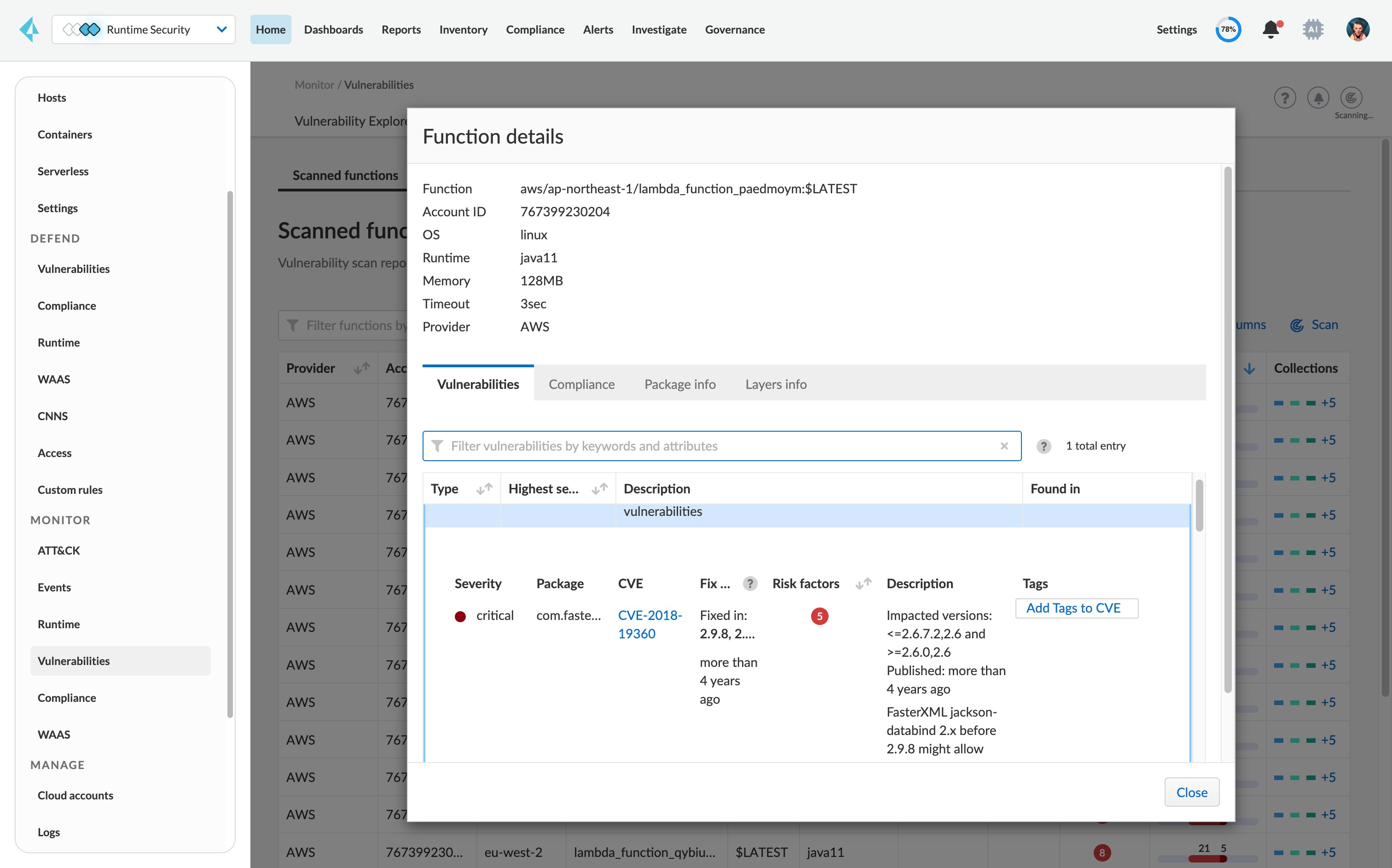 CI/CD and repository scanning