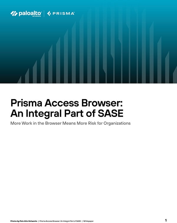 Prisma Browser: An Integral Part of SASE