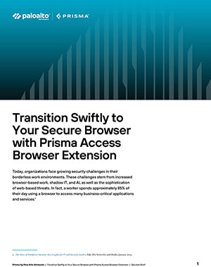 Transition Swiftly to Your Secure Browser with Prisma Browser Extension